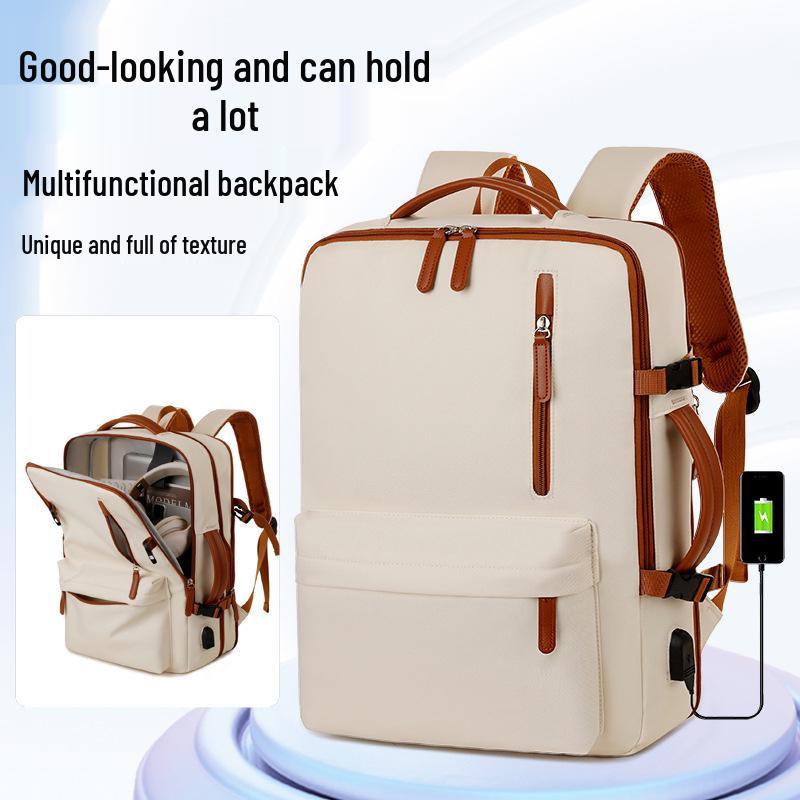 Рюкзак для ноутбука большой вместимости, многофункциональный, для трансграничных путешествий и повседневной носки, расширяемый