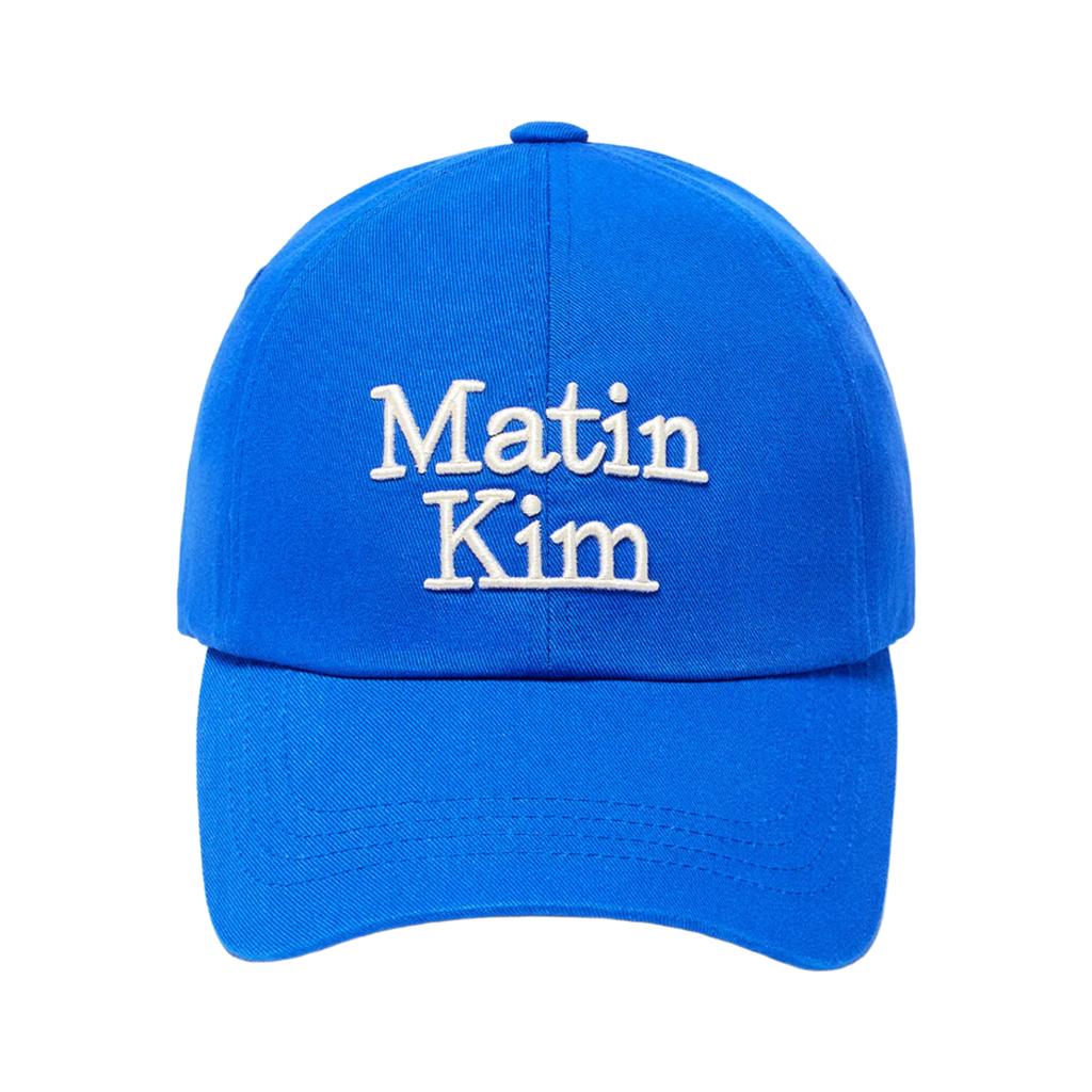 Matin Kim Matin Volume Logo Ball Cap Blue