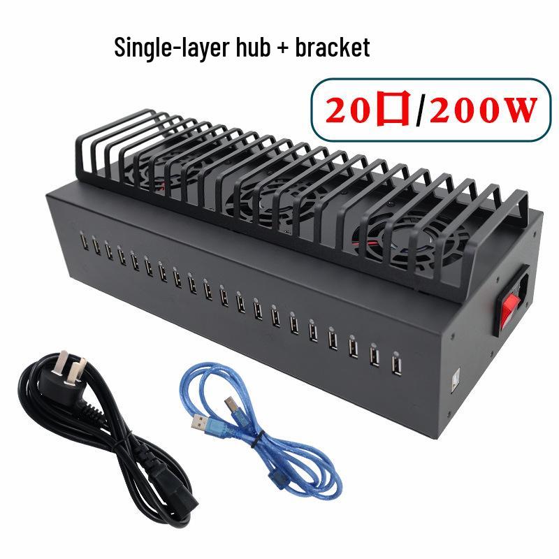Настольный USB-хаб для зарядки: Многопортовый разветвитель с 20/40/60 портами