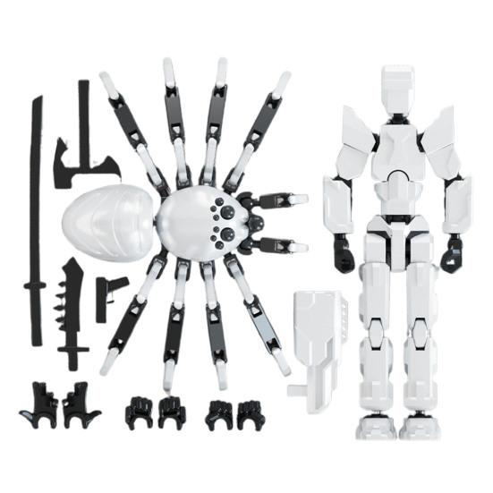 Фигурка робота-паука с аксессуарами, подвижные суставы, 3D-печатная модель игрушки