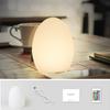 Cute Egg Shape LED Lamp, Waterproof And Shatter Resistant USB Rechargeable 16-color Atmosphere Night Light