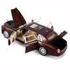 Игрушечный автомобиль Rolls-Royce Phantom 1/24, литая металлическая модель автомобиля для детей 3, 4, 5, 6, 7 лет, со звуковой подсветкой, классический дизайн двери автомобиля, логотип автомобиля можно сложить