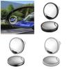 2 шт., круглое стекло для слепых зон, регулируемое на 360 градусов, безопасное вождение, широкоугольное выпуклое стекло, набор для автомобильных аксессуаров