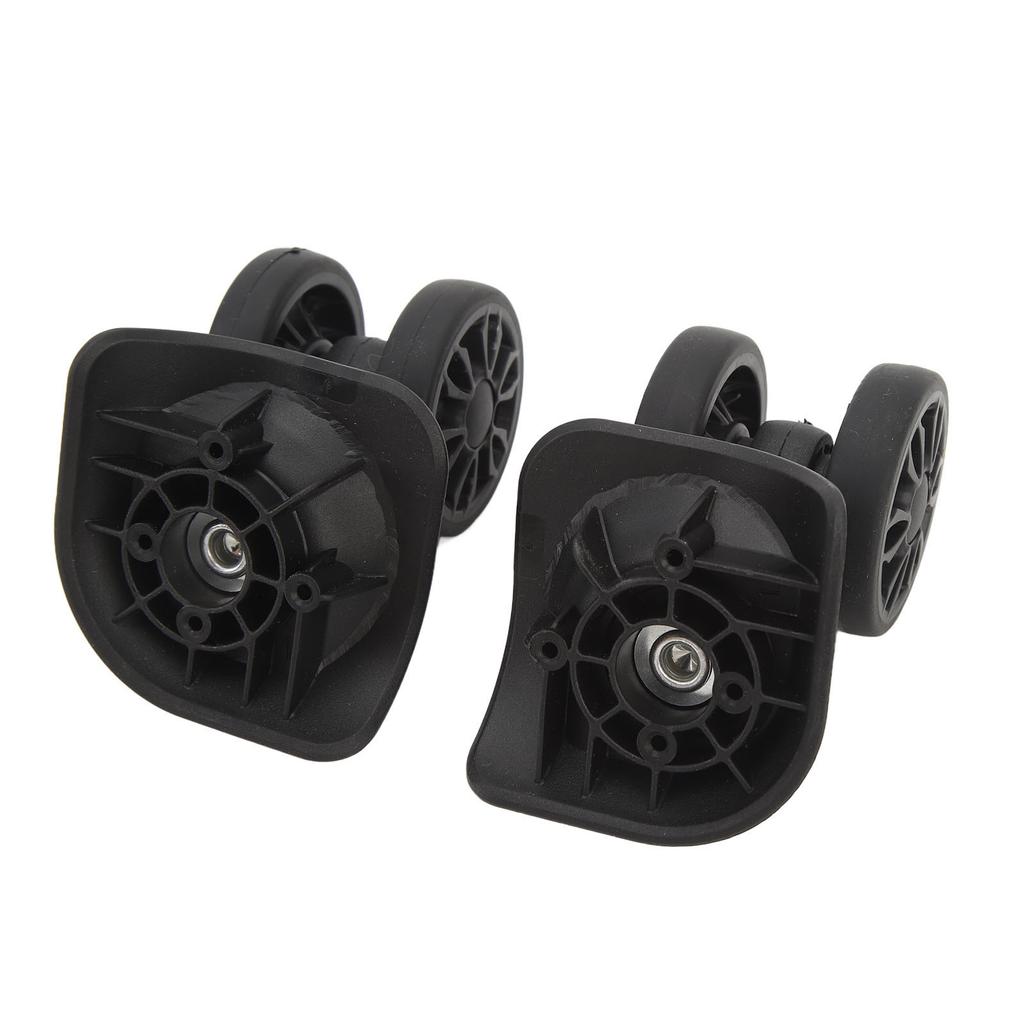 2pcs Replacement Luggage Wheel for Repairing Easy To Install Universal Suitcase Caster for