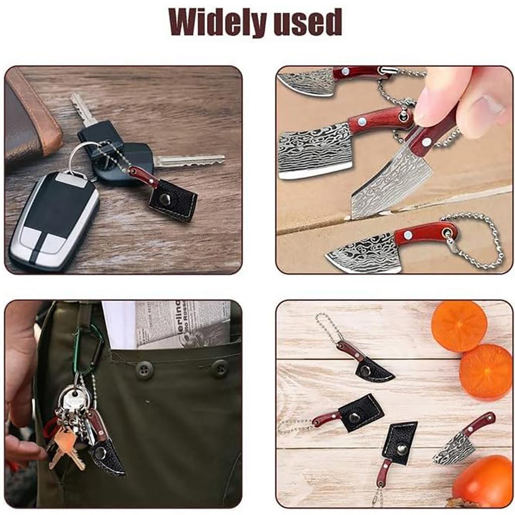 Портативный нож 6 см. Экспресс-нож для разборки. Нескладной нож. Коллекционный нож. Маленький кухонный нож. Креативный мини-портативный нож с открытым футляром.