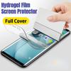 Full Curved Hydrogel Film for Samsung Galaxy Note 8 9 10 20 S9 S8 Plus S10 S20 S21 Ultra S7 Edge A50 A70 A51 A71 Screen Protector Not Glass