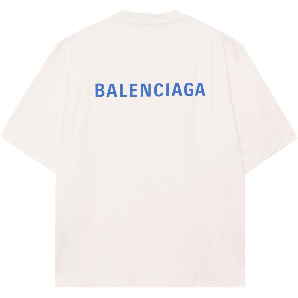 Balenciaga Badge Logo Tee 612966TIVG59055