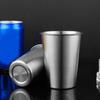 304 нержавеющая сталь кружка для кофе многоразовые пивные кружки чай молоко вода чашки посуда для кемпинга барная посуда