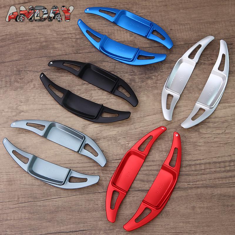 Алюминиевые подрулевые лепестки переключения передач Mercedes-Benz для C-класса, E-класса, EQS, GLC и V-класса, модификация рулевого колеса