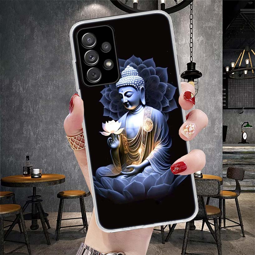 Gautama Buddha Budha Belief Soft Phone Case For Samsung Galaxy A12 A22 A32 A52 A72 A02S A51 A50S A71 A70 A31 A20S Note 20 Ultra