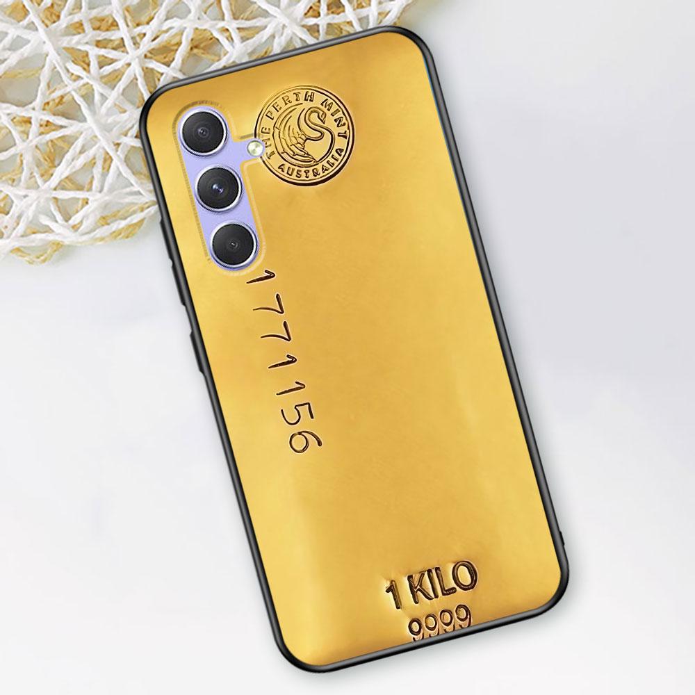 Чехол с принтом золотого узора для Samsung Galaxy A51 A53 A54 A31 A52 A12 A13 A21s A22 A32 A11 A22 A33 A41 A52s TPU Чехол для телефона