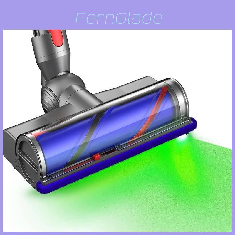 Для Dyson V7 V8 Напольная щетка со светодиодной подсветкой для уборки дома и с функцией быстрого снятия