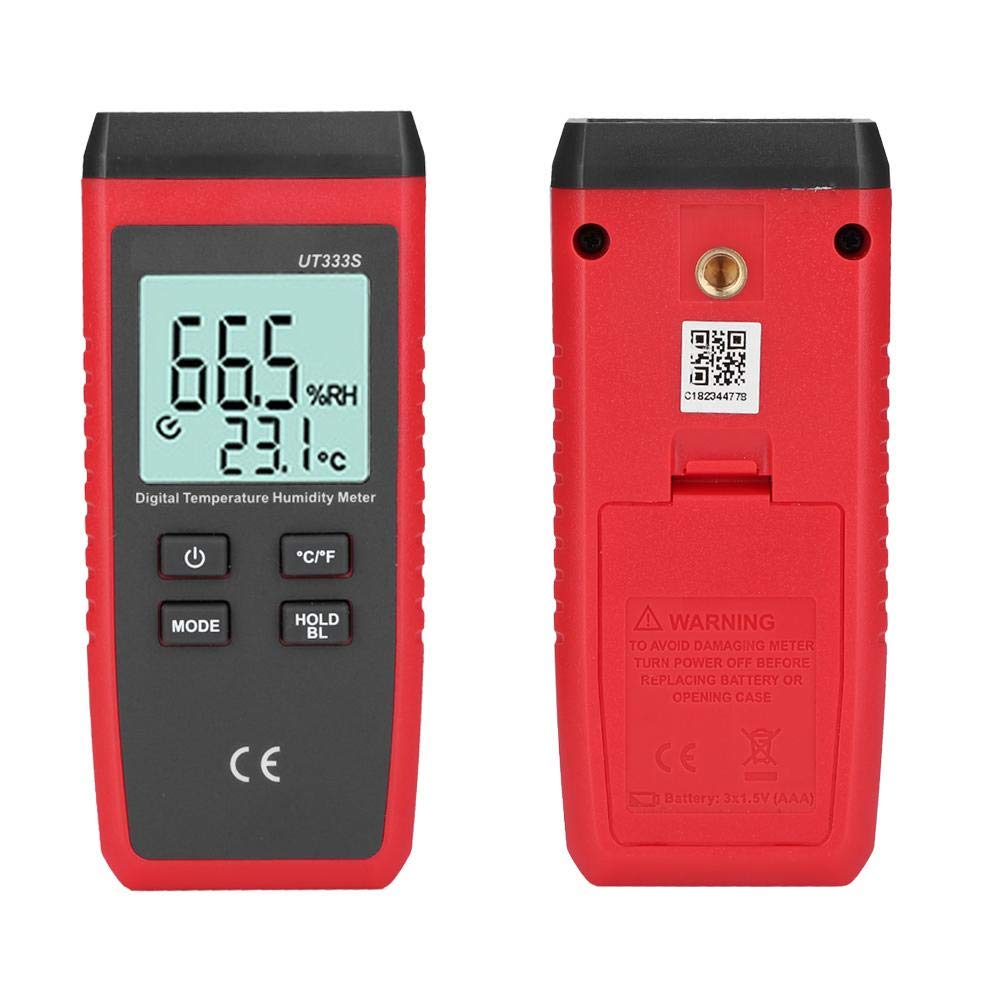 Мини регистратор данных температуры и влажности Цифровой детектор температуры Термогигрометр Гигрометр Большой ЖК-дисплей -10~60℃ 0~100%RH±5%