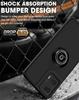 Матовый бронированный чехол для Motorola Moto G35 G55 G85 5G G04 G04S G24 G34 G54 G84 Edge 50 Pro E14 Чехол с кольцом-подставкой Coque Fundas