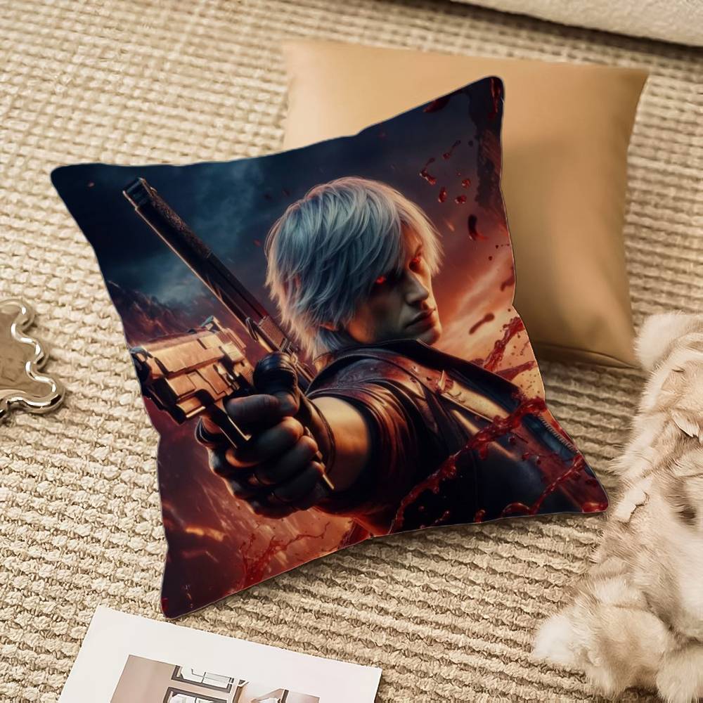 D-Devil May C-Cry Наволочка Защита от пылевых клещей Невидимая молния Диван-кровать