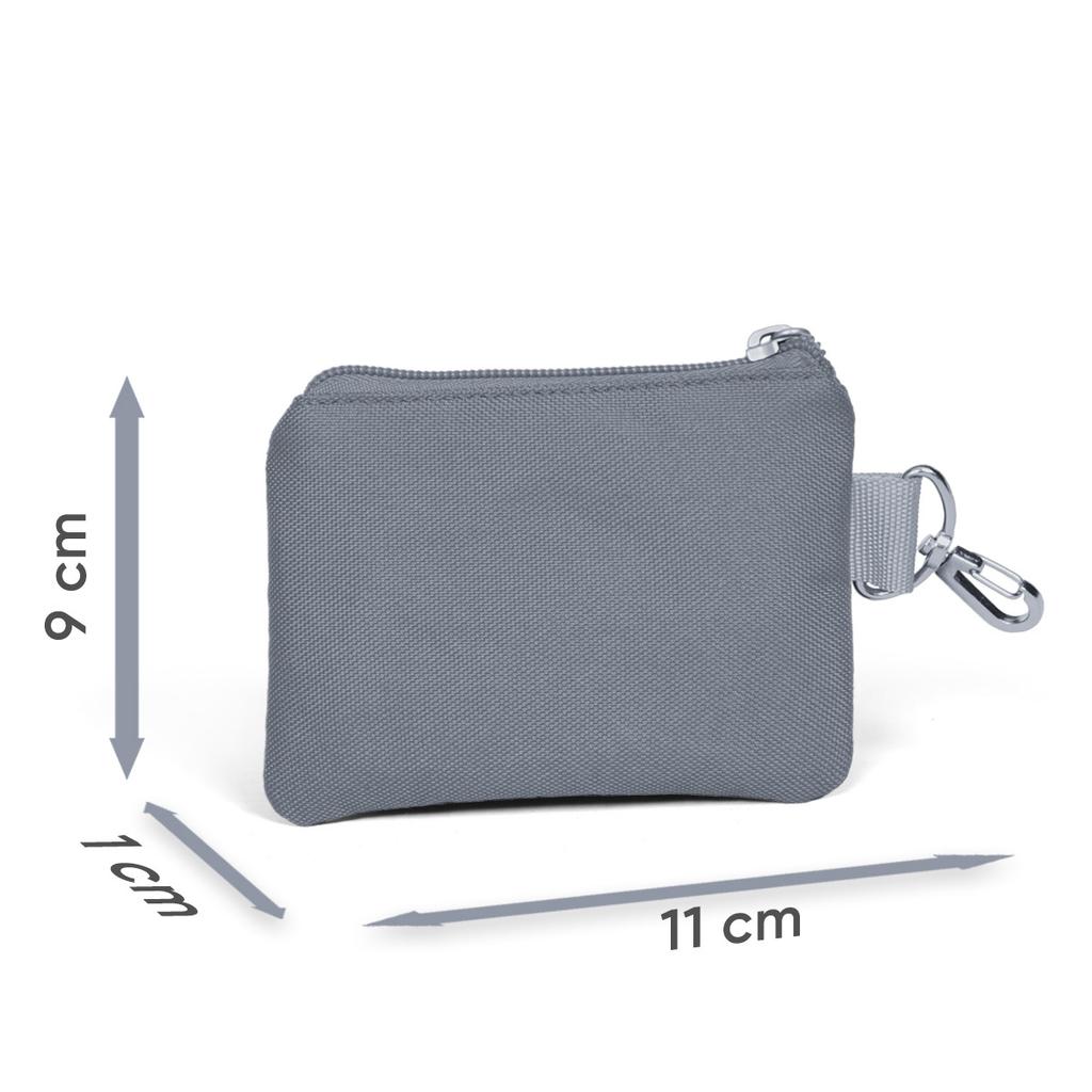 coral high Kids Pink Silver Unicorn Patterned Coin Purse 21758