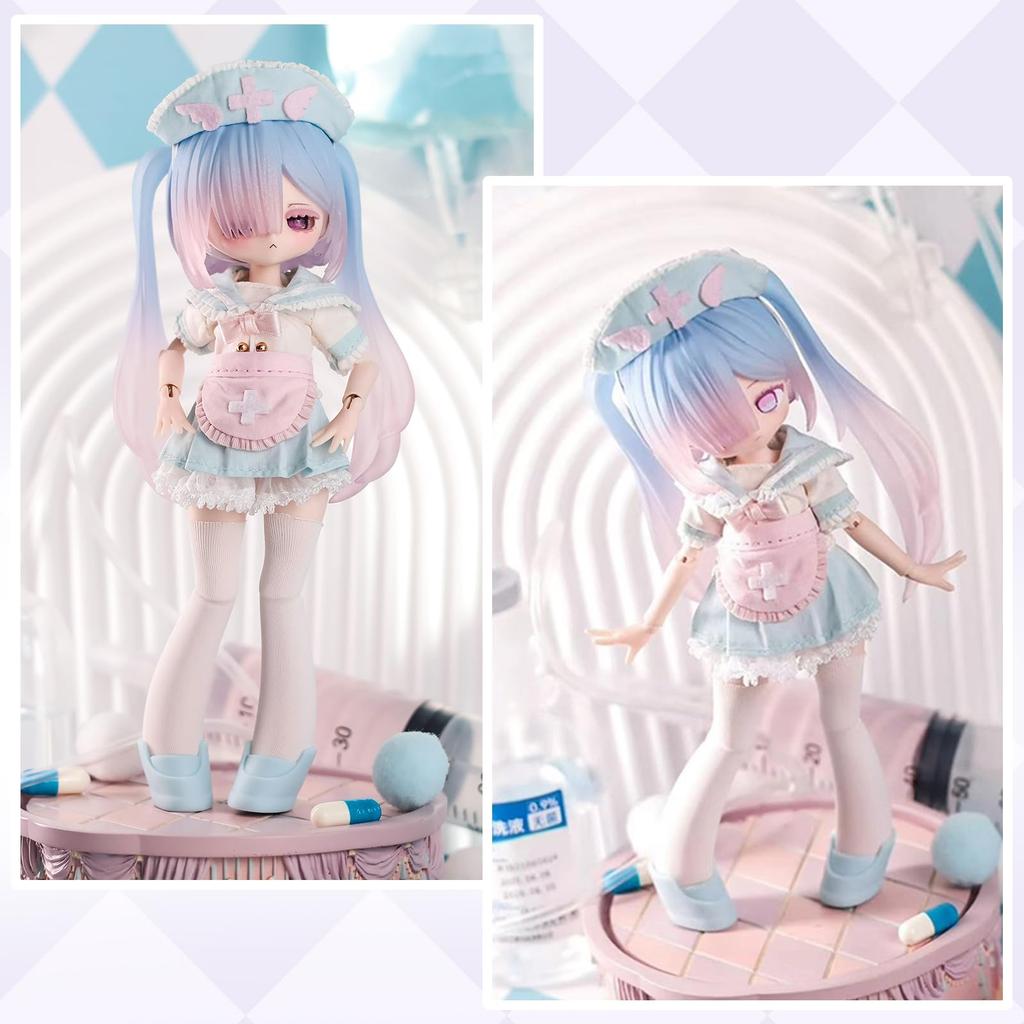 Слепая Кукла - Слепой Ящик - Ящик Стихов - Кукла BJD Масштаб 1/8 BJD Сочлененная Фигурка Аниме Кукла Подарок для Девочки Подходит для Возраста 15+ Изготовлена из ПВХ и АБС w