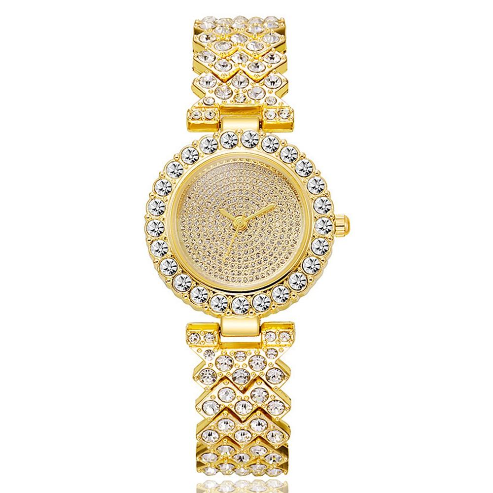 New Fashion Women Watches Rhinestone Quartz Watch Simple Casual Wristwatch Alloy Ladies Clock Relogio Feminino Reloj Mujer Watch