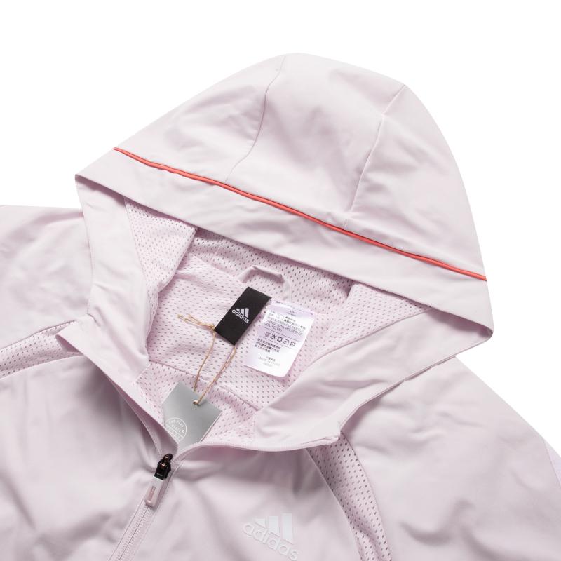 adidas Куртки Женские Розовый/Синий С капюшоном Умеренный Другое HI6824