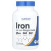 Iron, 25Mg, 240 Capsules