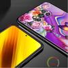 Чехол для Xiaomi Mi Poco X3 NFC X4 Pro F3 F4 GT M4 M3 F1 C40 11 Lite 11T Мягкий силиконовый чехол для телефона с изображением бриллиантового цветка и бабочки