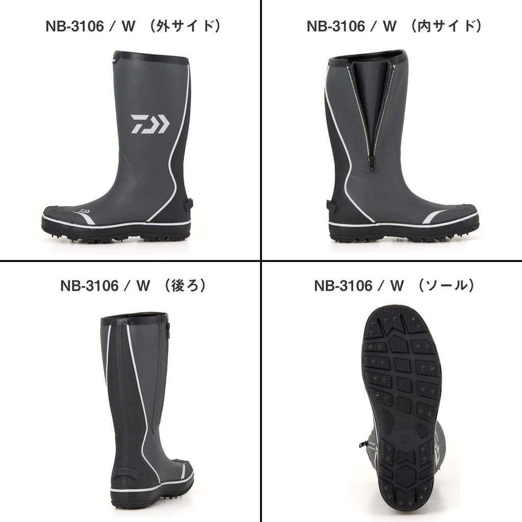 Рыболовные сапоги Серые L [Daiwa] (колос) NB-3106W