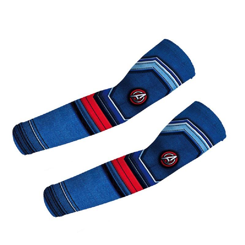 Unisex Kids Summer Sun Protection Arm Sleeves - Cute Spiderman, Iron Man, Batman Design for Outdoor Play