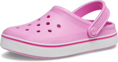 Crocs Детские сабо Off Court Taffy 20см Сандалии, Розовые,