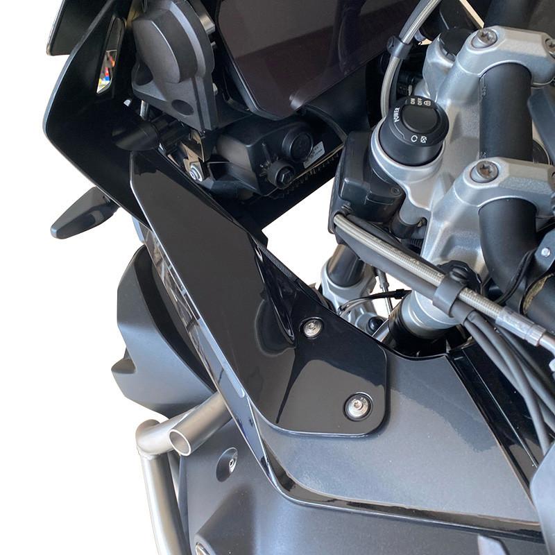 1 пара ABS-дефлекторов боковых панелей ветрового стекла для BMW R1200GS / R1250GS Adventure 2014-2020