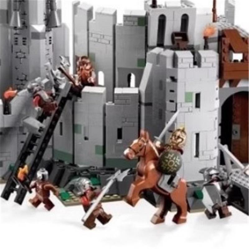 Совместимо с конструктором LEGO 9474 Серия «Властелин колец» Битва за Хельмову падь