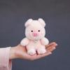 Cute Stuffed Pig Pendant Chubby Bag Hanging Bag Charm Plush Pig Keychain  Bag Key Decoration