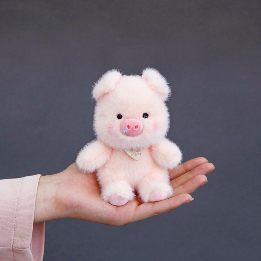 Cute Stuffed Pig Pendant Chubby Bag Hanging Bag Charm Plush Pig Keychain Bag Key Decoration