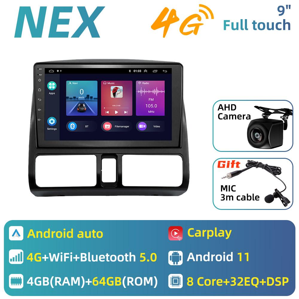 For Honda CRV CR-V 2001-2006 Car Radio Multimedia Player Navigation WIFI FM BT GPS Autoradio Head Unit 2 Din Android Car Stereo