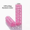 6/8/12/14Pcs Heatless Hair Curler No Heat Hair Rollers Plastic Lazy Curls Root Perm Rods Bangs Curling Rod Hair Styling Tools