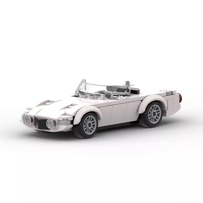 Small Particle Building Blocks MOC Fengtian 2000GT Children's Assembled Car Model Toy Set Ornaments