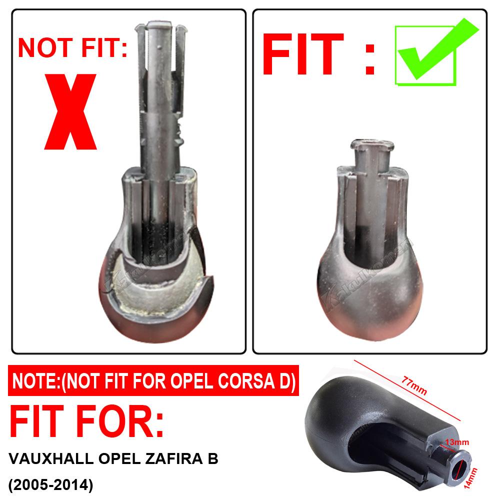 Для OPEL VAUXHALL Zafira B 2005 2006 2007 2008 2009 2010 2011 2012 2013 2014 5/6 скоростная автомобильная ручка переключения передач с кожей