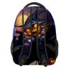 Cartoon Kpop Youthful School Bags Unisex Halloween Pumpkin Travel Bags 3D Print Oxford Waterproof Notebook Shoulder Backpacks