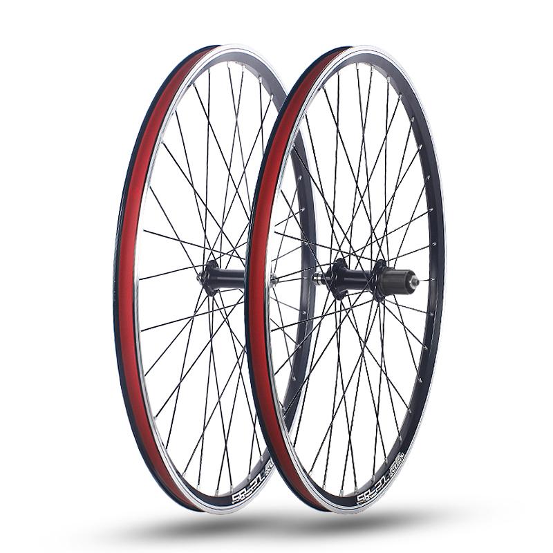 ROCKBAO Горный велосипед 20-дюймовое колесо V-brake Комплект колес 406/451 Поворотный тип Кассета 2 подшипника 100x135 мм 6/10 скоростей Колесо для велосипеда
