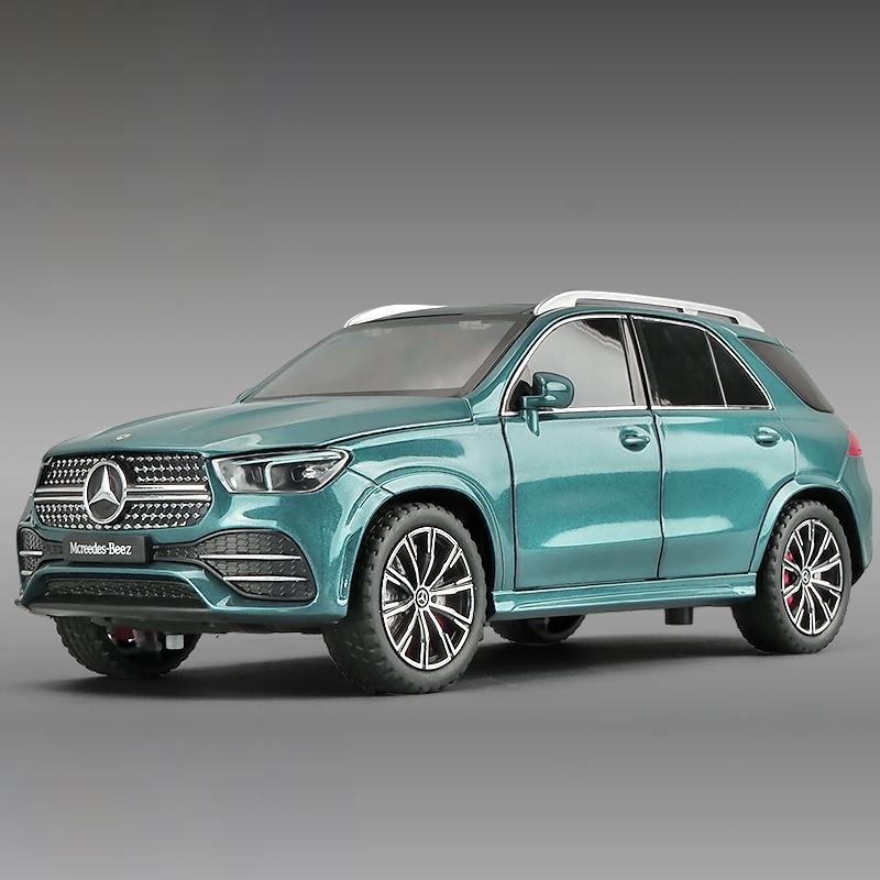 AATC1 1:24 Бенц GLE350 Внедорожник Внедорожный SUV Литой Металлический Модель Автомобиля Автозапчасти Аксессуары Украшения для Центрального Экрана Автомобиля Мальчик