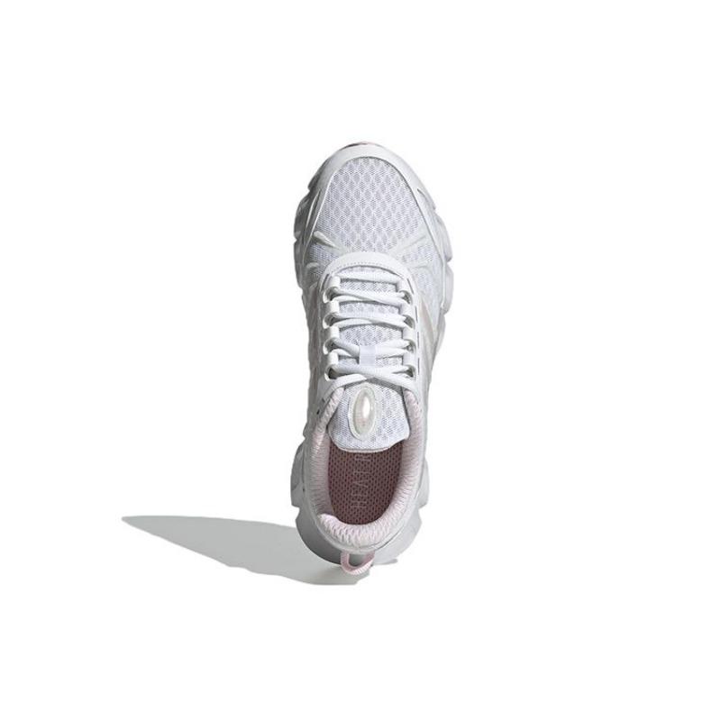 adidas Climacool Удобная ткань Нескользящие Износостойкие Дышащие Легкие Низкие Повседневные Кроссовки для бега Женские Кроссовки Розовый Белый HP7718
