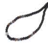 Hot Sale Gift for Men Jewelry Hematite Stone Bead Necklace Healing Balance Volcanic Rock