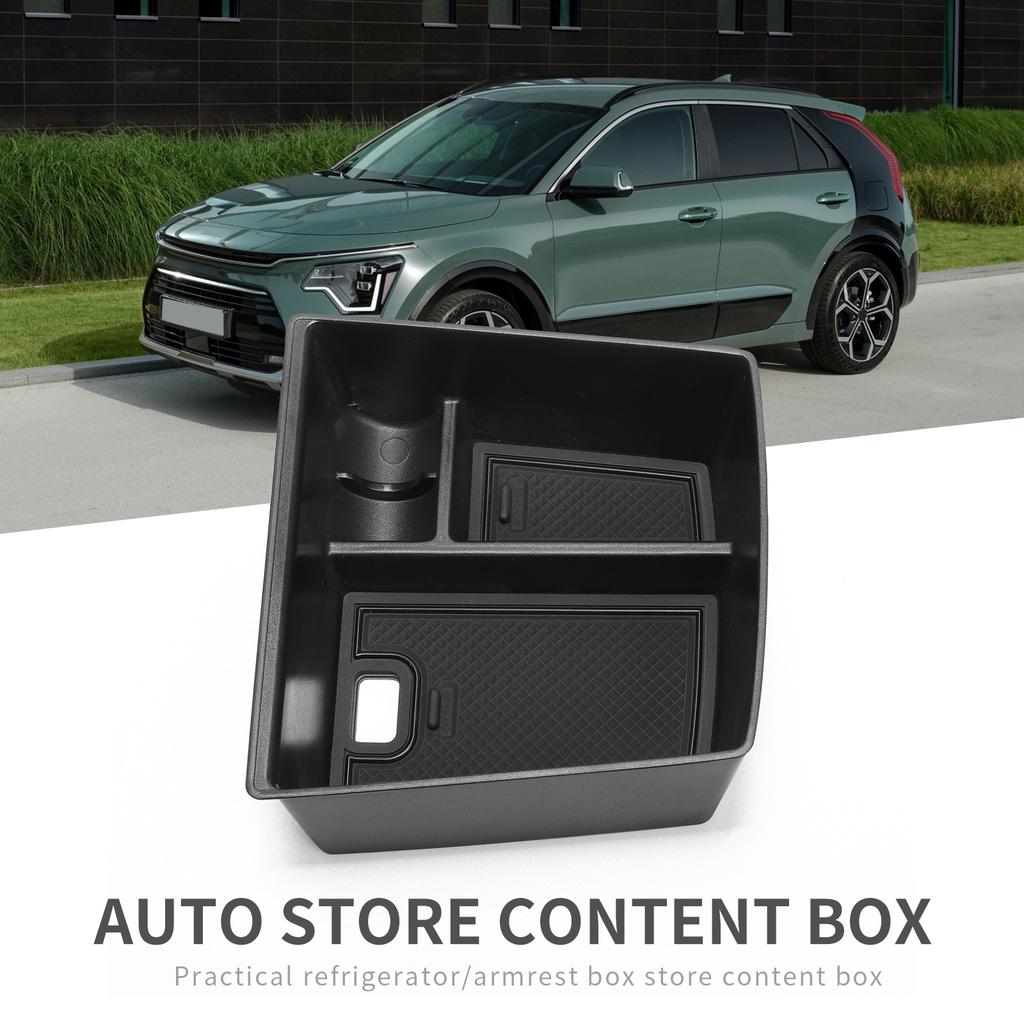 For Kia Niro SG2 2025 2025 Car Central Armrest Storage Box Center Console Tray Organizer Accessories