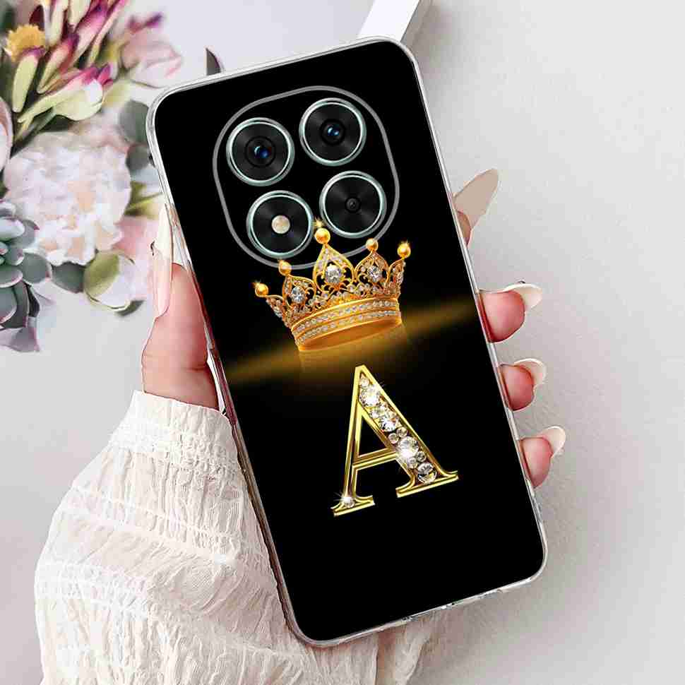 Для Redmi Note14 Pro 5G Чехол 6.67" Алмазная Буква Задняя Крышка Мягкие Силиконовые Чехлы Для Xiaomi Redmi Note 14 Pro 5G Coque Fundas