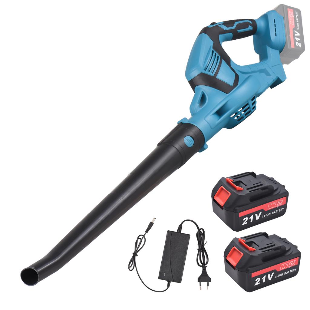 Cordless Leaf Blower 21V Battery Powered Leaf Blower for Lawn Care with Fast Charger 81.19CFM