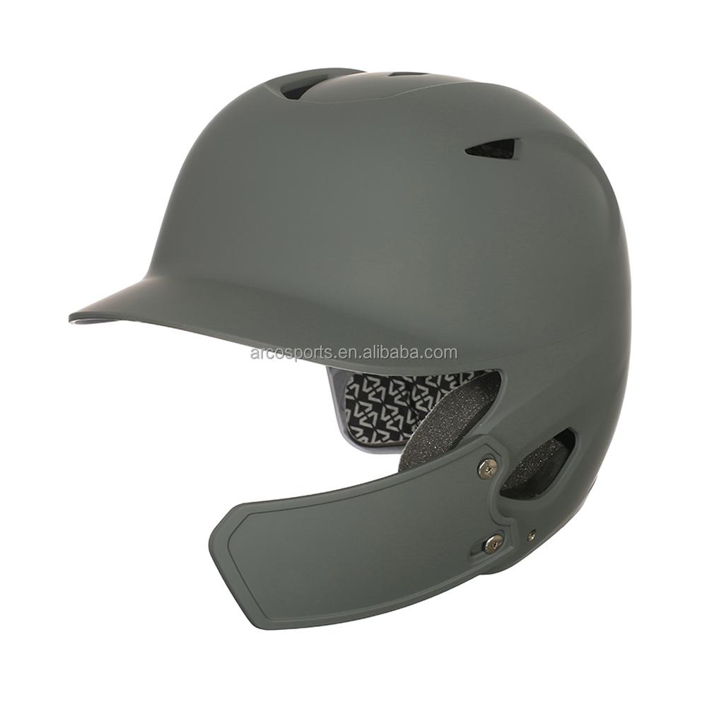 High Quality Good Price  Baseball Helmet Custom Standard Safety Protective With Jaw Guard Batting Helmet