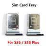 Лоток для SIM-карты для Samsung Galaxy S26 Plus Ultra, сменный лоток для SIM1 + SIM2