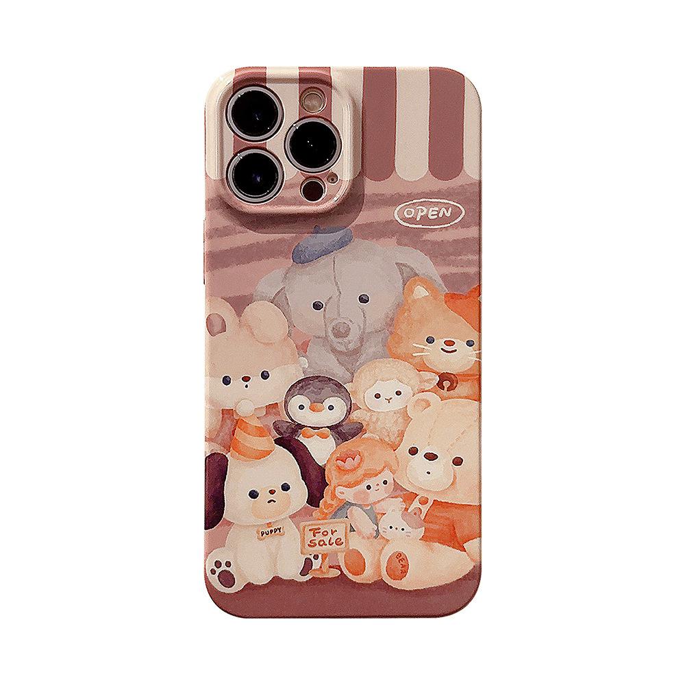 Мягкий силиконовый чехол, модный гибкий чехол из ТПУ, полная задняя крышка для iPhone, Samsung, Xiaomi, Poco Redmi, HUAWEI HONOR