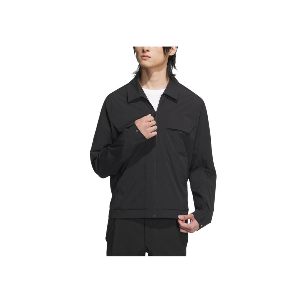 Adidas Wuji Series Comfort Sport Casual универсальная куртка для мужчин, черная JI8692