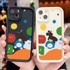 For Realme 11 11x 12x 12 Pro C21 C30 C33 C35 C65 OPPO A18 A38 A60 A96 Reno 10 11 12 Pro Soft Phone Case Cartoon Cute Dog Pattern Back Cover