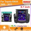 9.7" Android Vertical IPS Screen Tesla Style Car Radio For Toyoya RAV4 2009-2013 GPS Navigation Multimedia Video Player